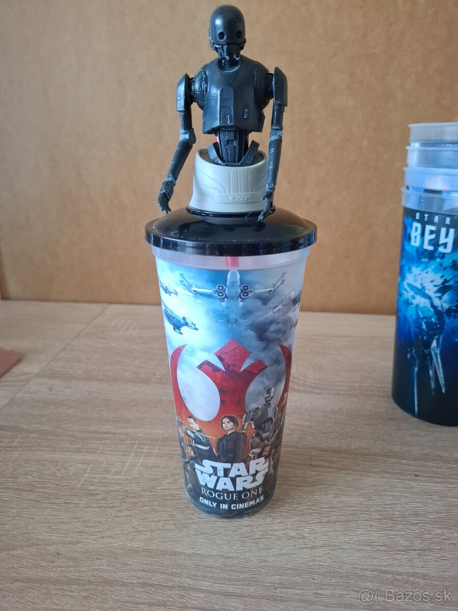 Star Wars figúrky - kino poháre s toppermi Kylo Ren - 2