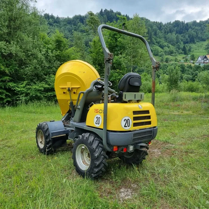 Sklápač 1,5 t WACKER NEUSON 1501 Dovoz Nórsko 2016 AKO NOVÝ - 2