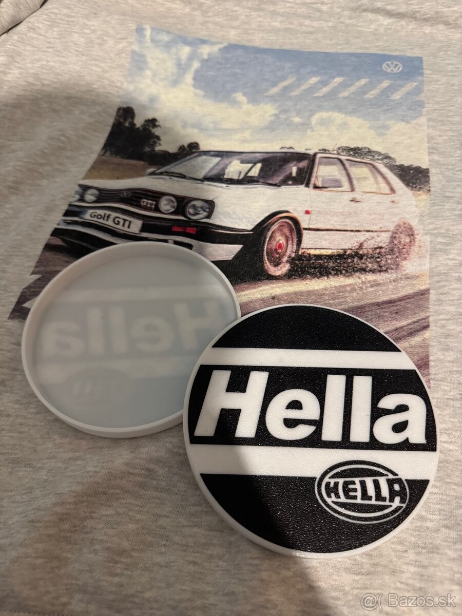 Golf MK2 Hella záslepky na svetlá - 2
