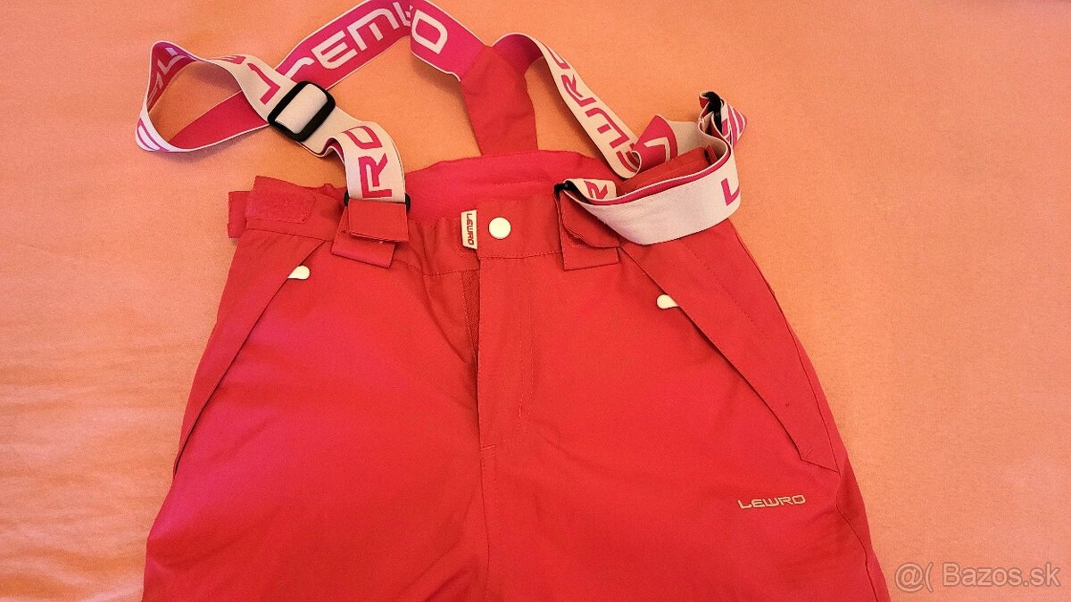 Detské oteplovačky Lewro-veľ.140-146-super stav - 2