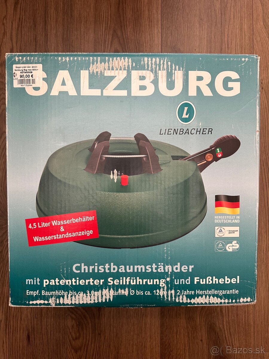 Stojan na vianočný stromček Salzburg - Baumfix Aqua 300 - 2