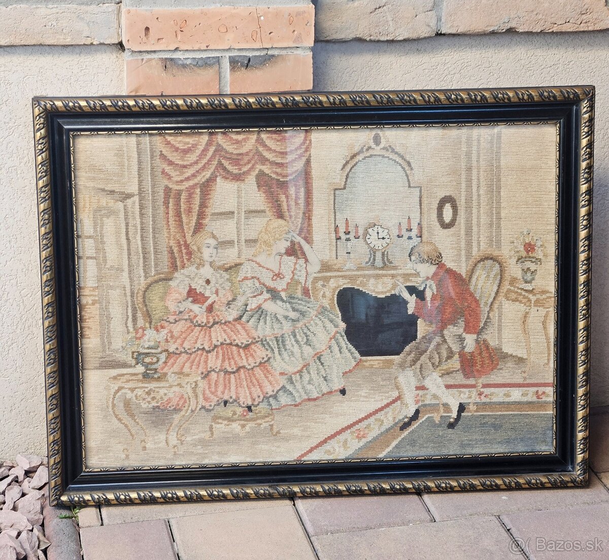 VEĽKÝ OBRAZ BAROKOVÝ MOTÍV - 2