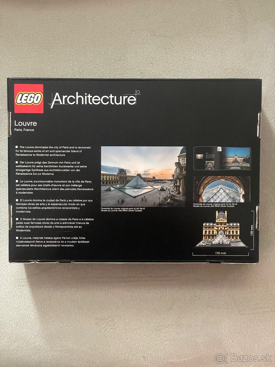 Lego Architecture Louvre - 2