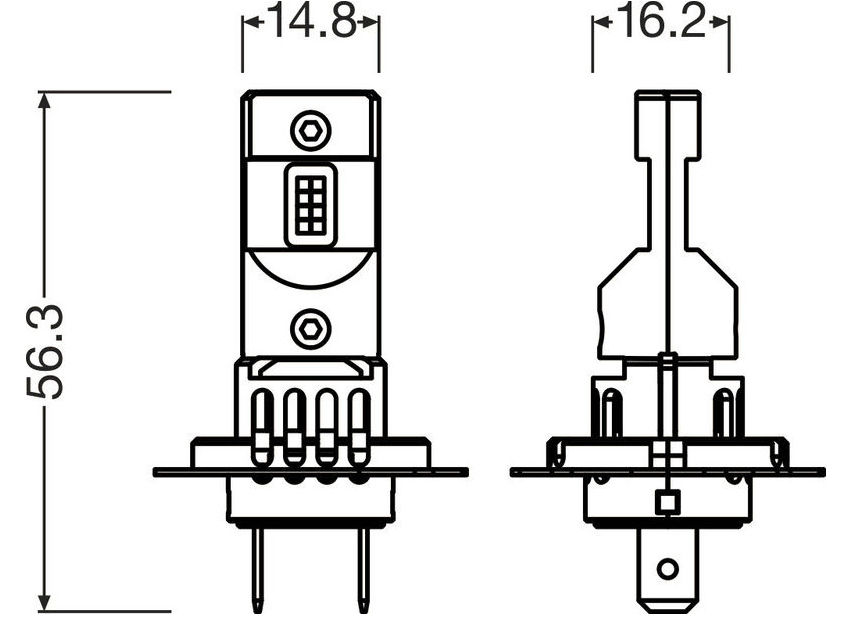 LED H7 Osram 12V - 2