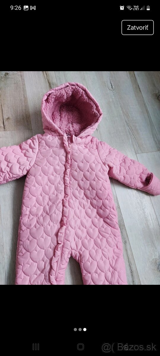 Nová zimná kombinéza 98ka - 2