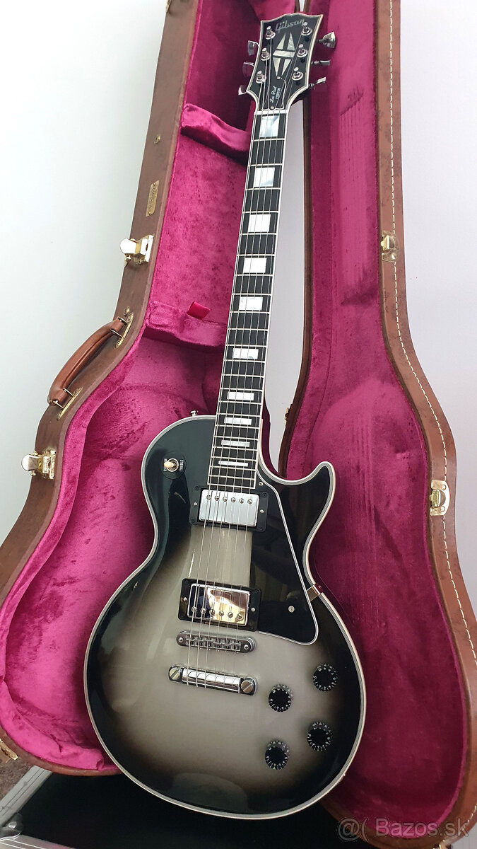 2013 Gibson Custom Shop Les Paul Custom Silverburst - 2