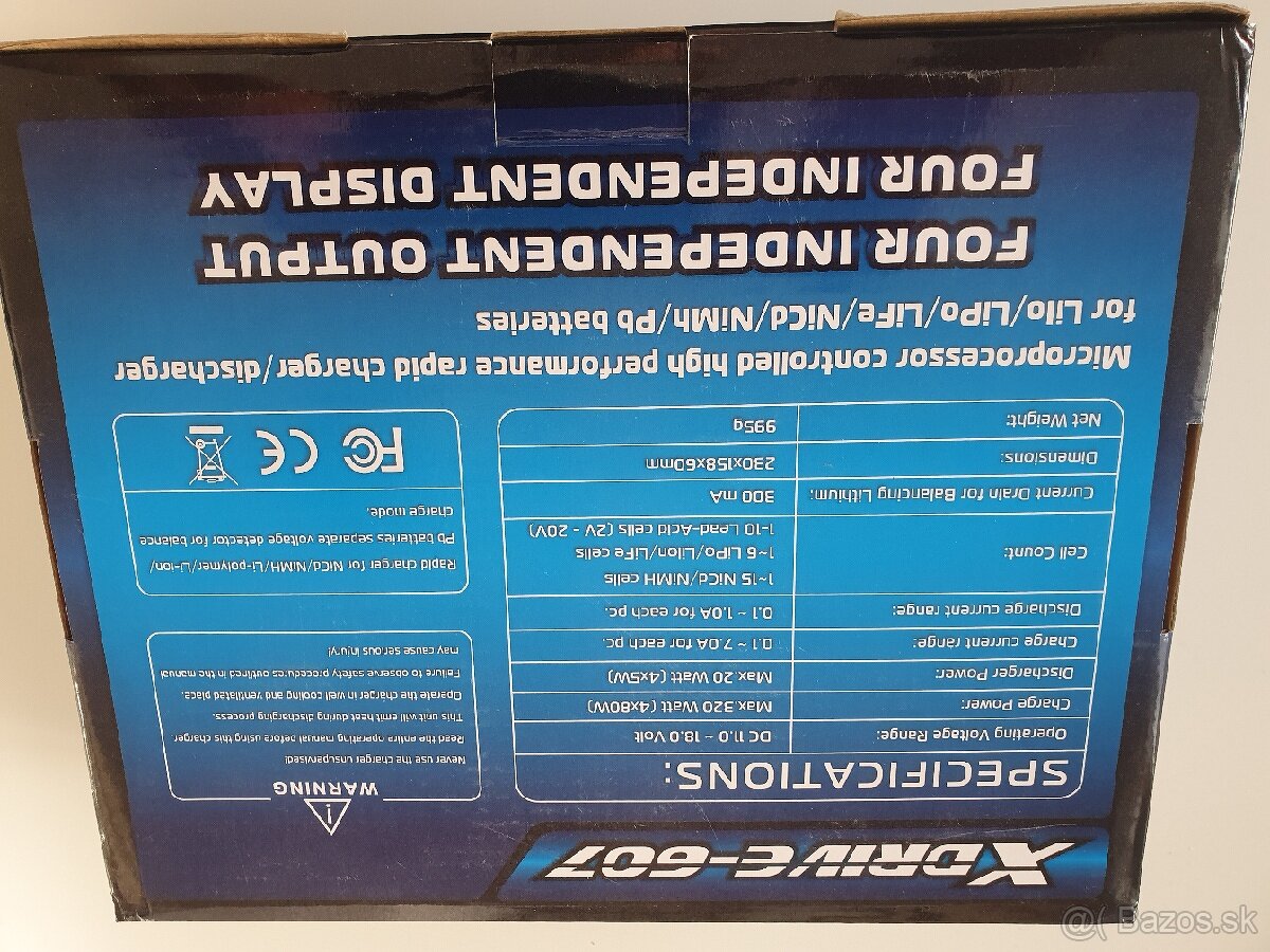 Predám multi tester Xdrive-607 G.T.POWER - 2