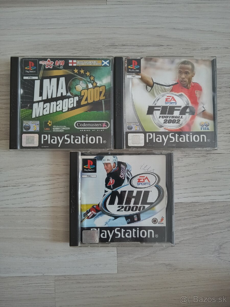 Hry PS1. Spolu 2 ks. - 2