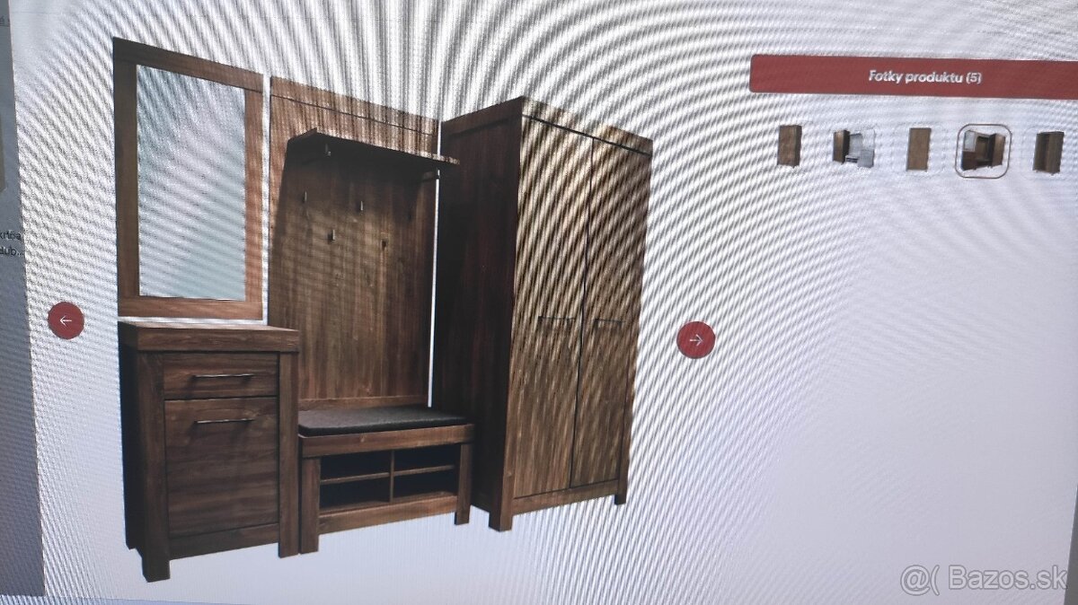 Nábytok do predsiene zo série German - 2