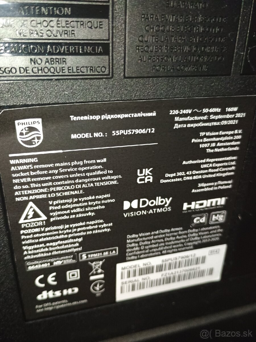 Predám televízor Philips - 2