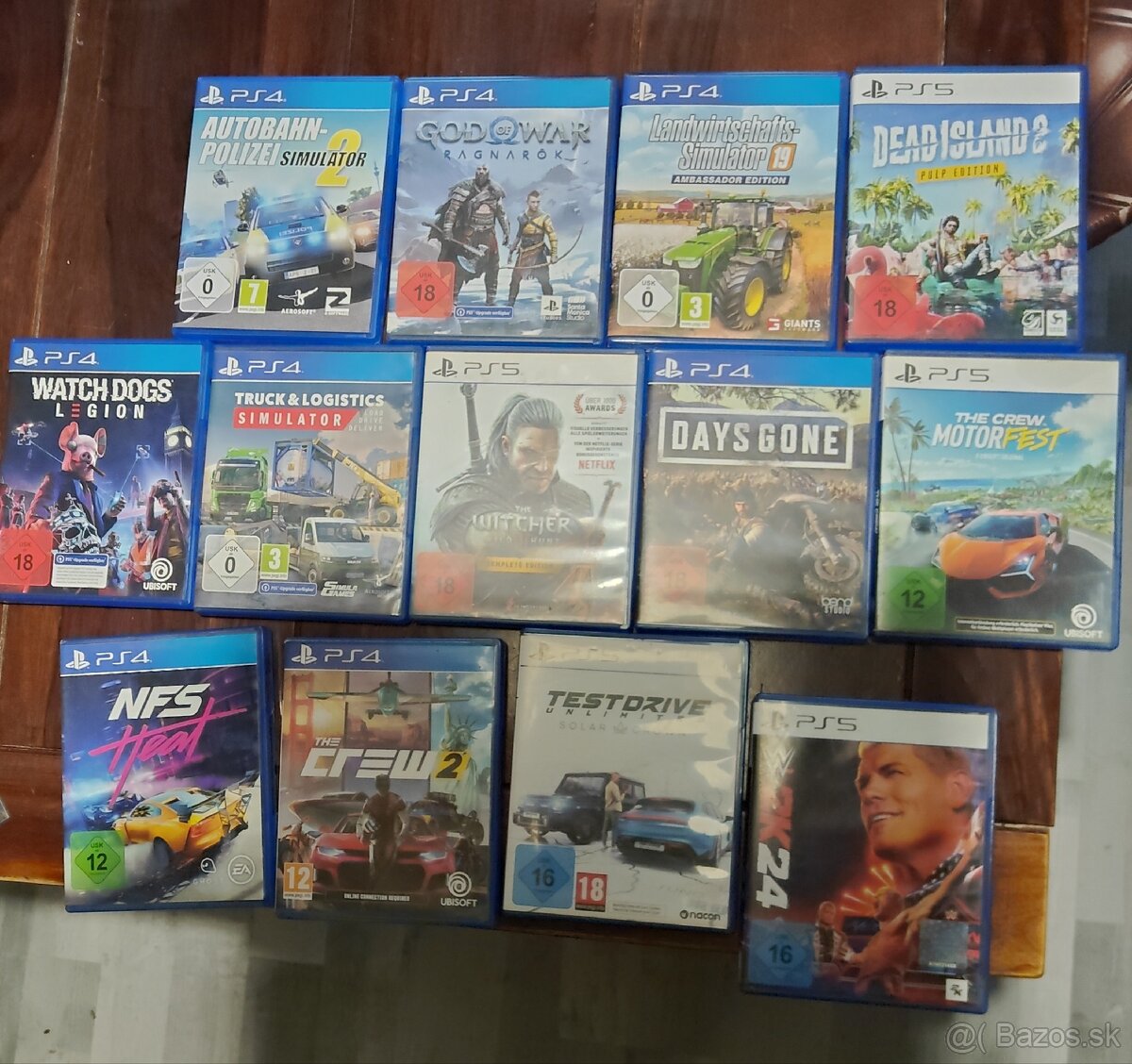 PS5 hry a ps4 cd - 2