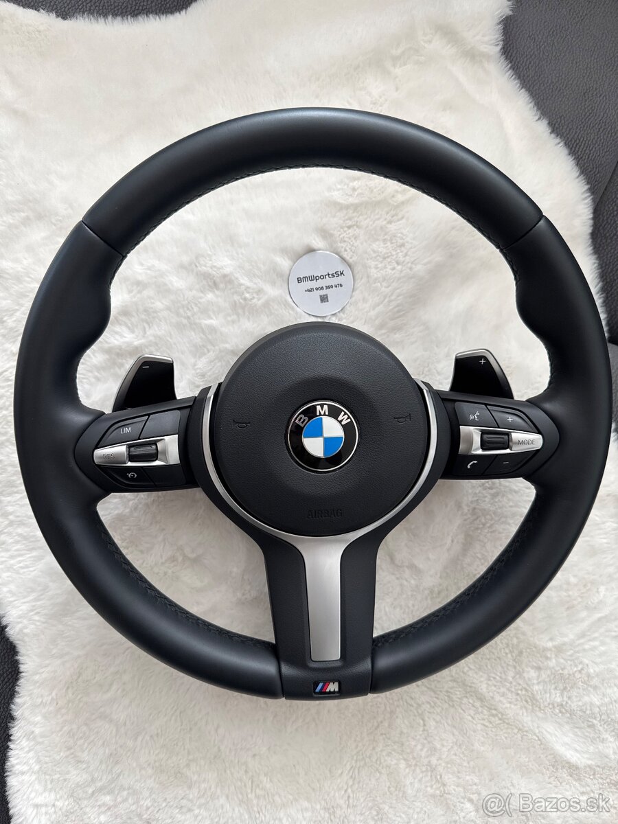 Predám BMW volant Mpacket F10/F01 s pádlami - 2