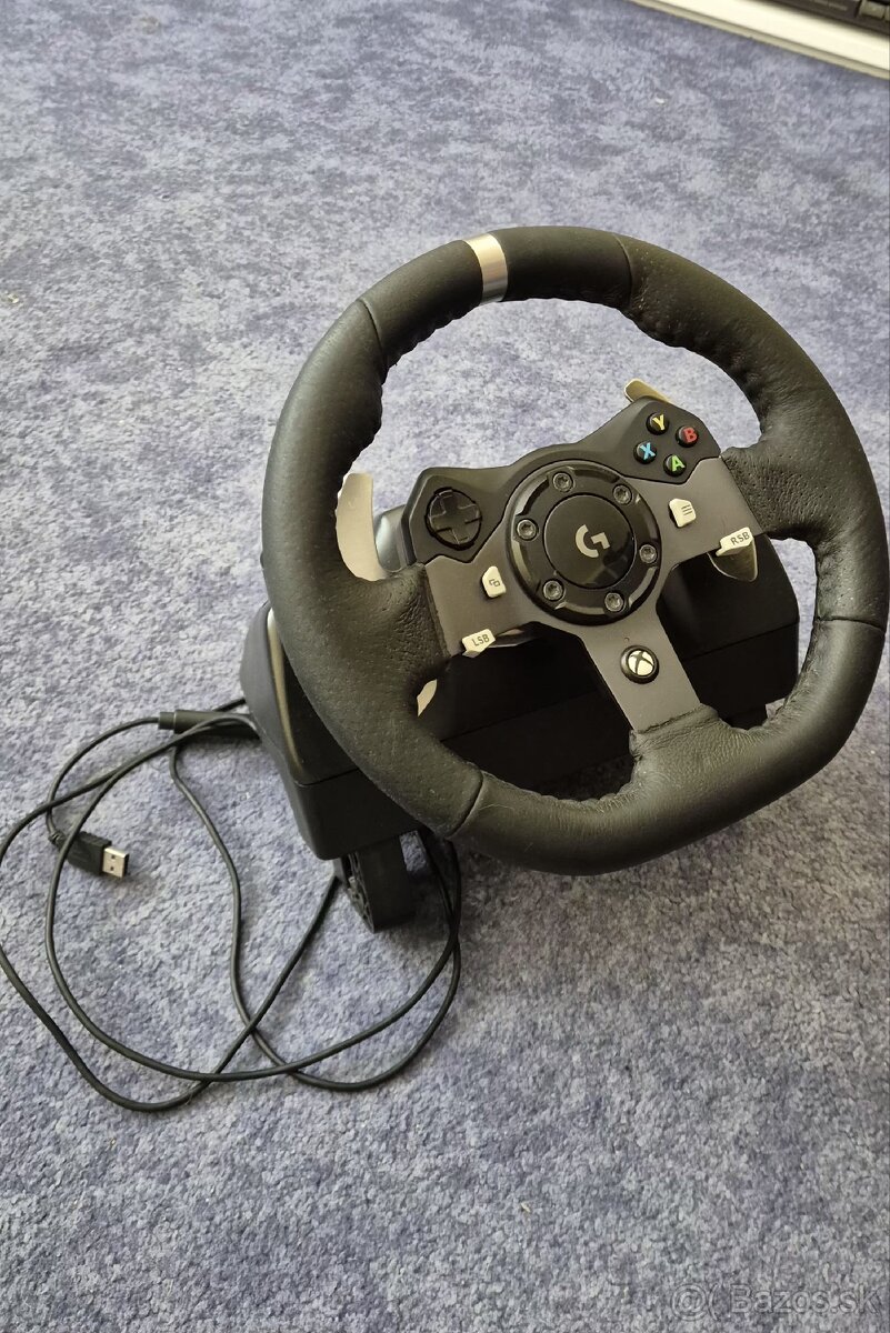Logitech g920 + riadiaca páka - 2