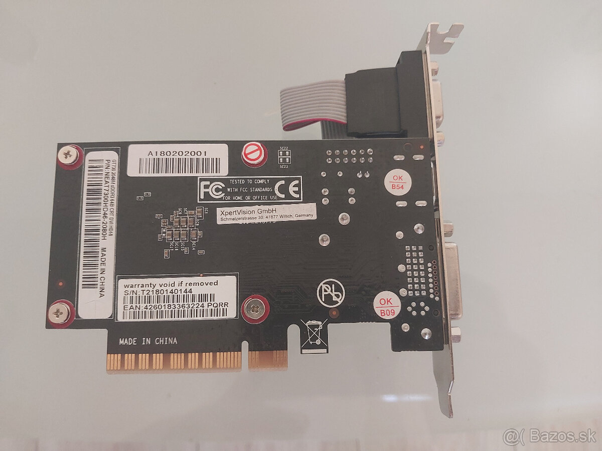 Grafika NVIDIA GeForce GT 730, 2Gb GDDR3 - 2