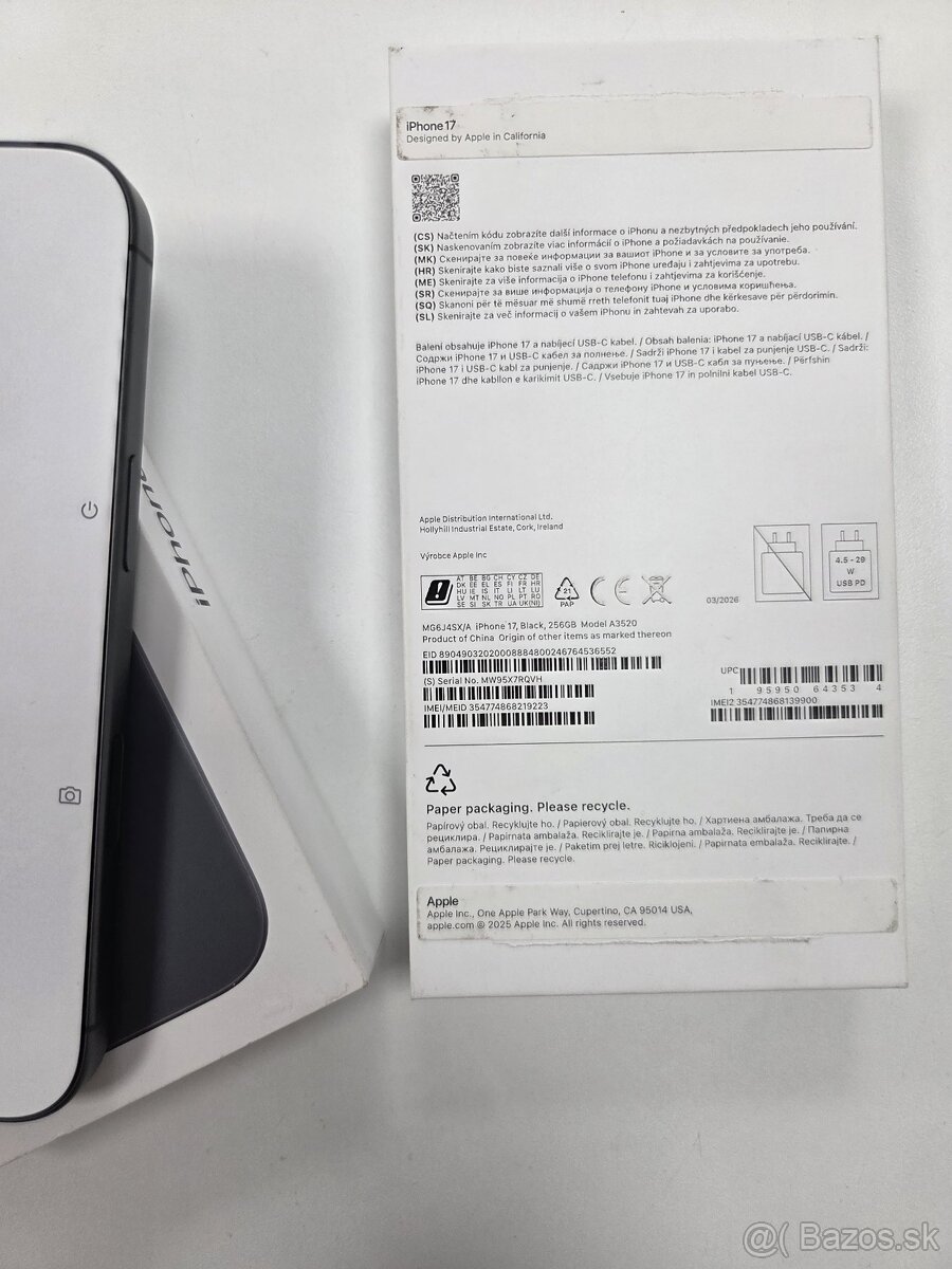 iPhone 17 256GB - 2