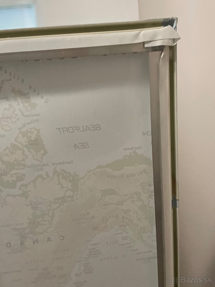 Mapa sveta obraz 200x140 - 2