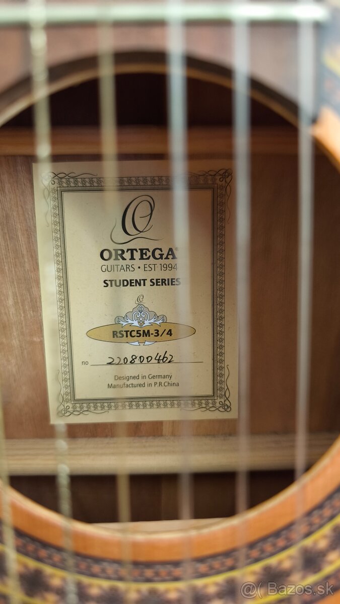 3/4 gitara Ortega s puzdrom - 2
