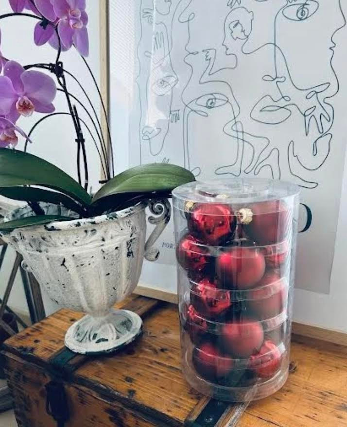 Vianočné sklenené gule/sady - 2