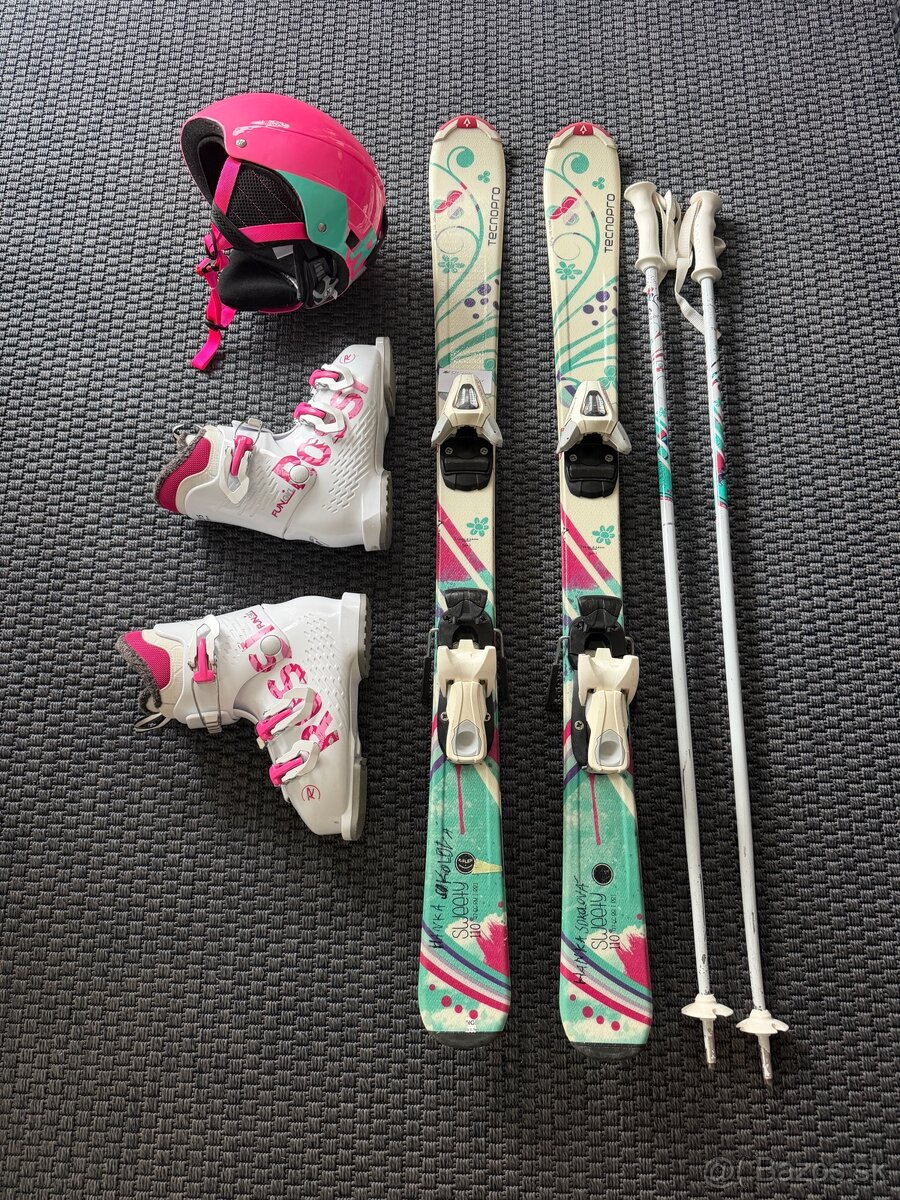 Detské/juniorské lyže Tecno sweety110cm - 2