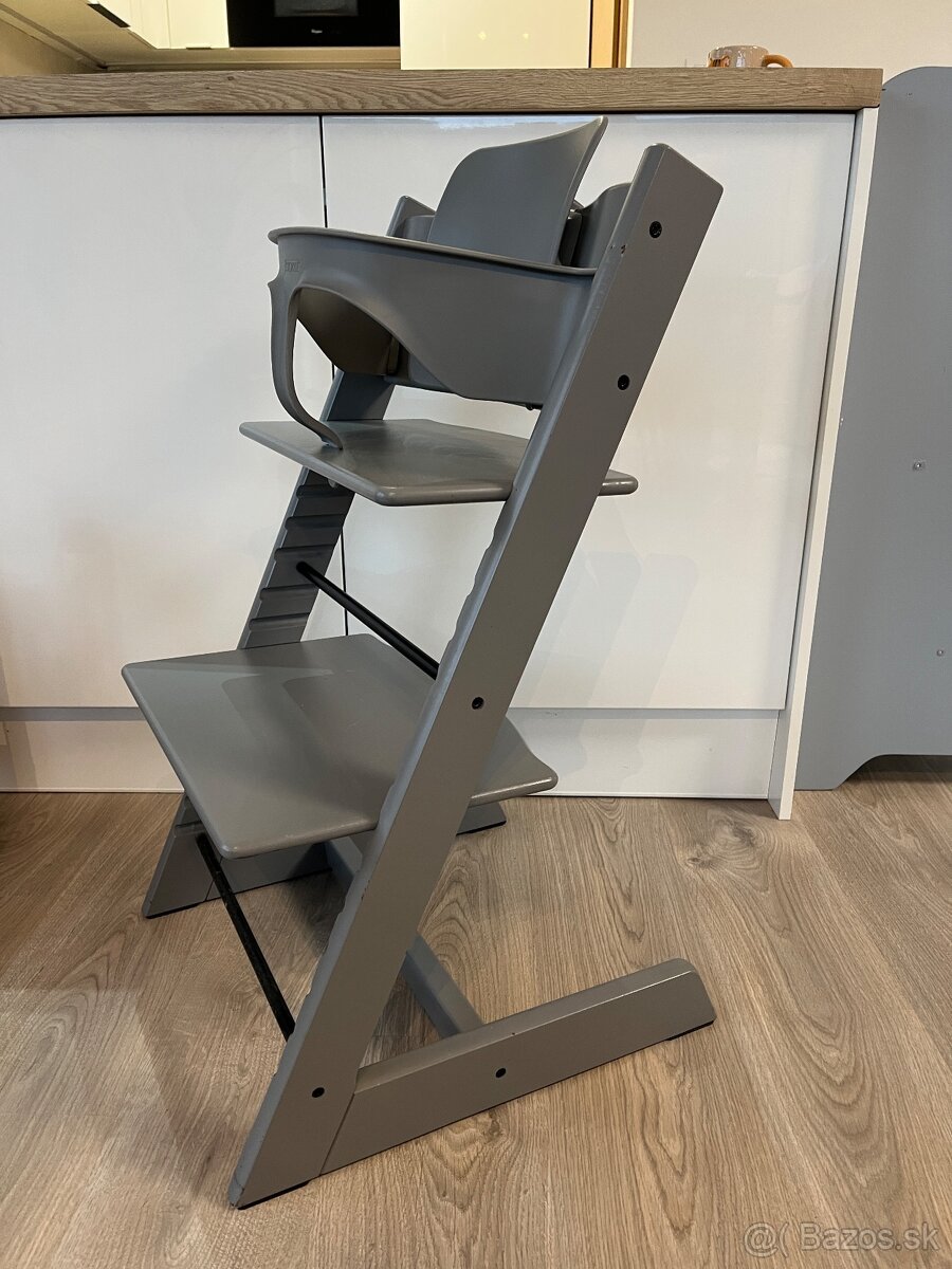 Stokke Tripp Trapp detska rastuca stolicka Storm Grey - 2