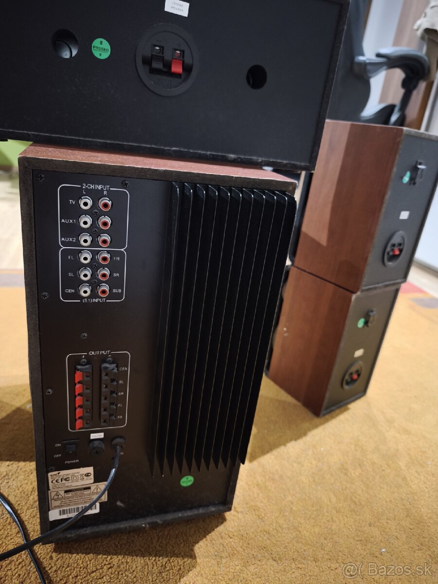 Predám: Reproduktory Genius SW-HF5.1 6000 - 2