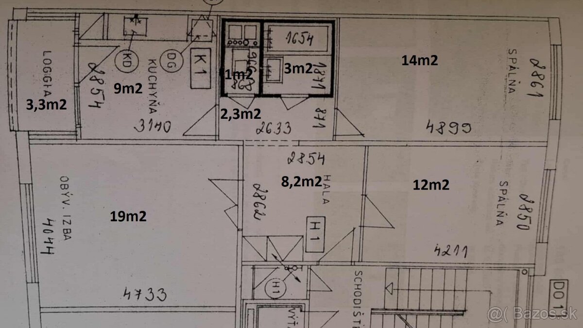 Pripravujeme velky a pekny 3 izbovy byt v tichej lokalite - 2