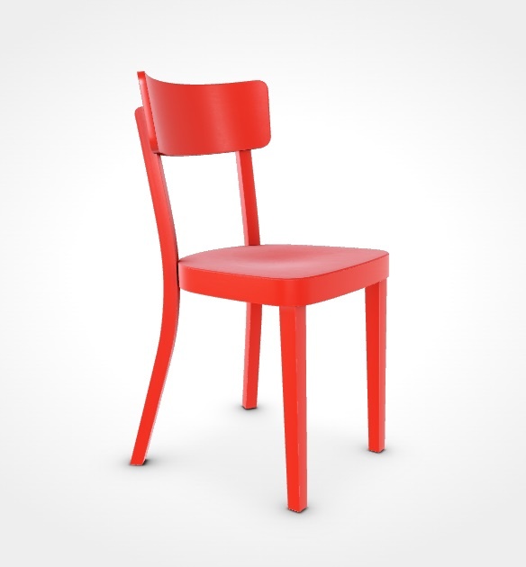 Stoličky TON / čierna alebo červená - 2