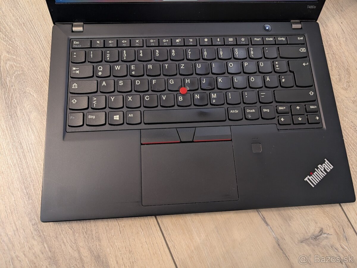 Notebook Lenovo ThinkPad T480s i5-8350U / dotykový - 2