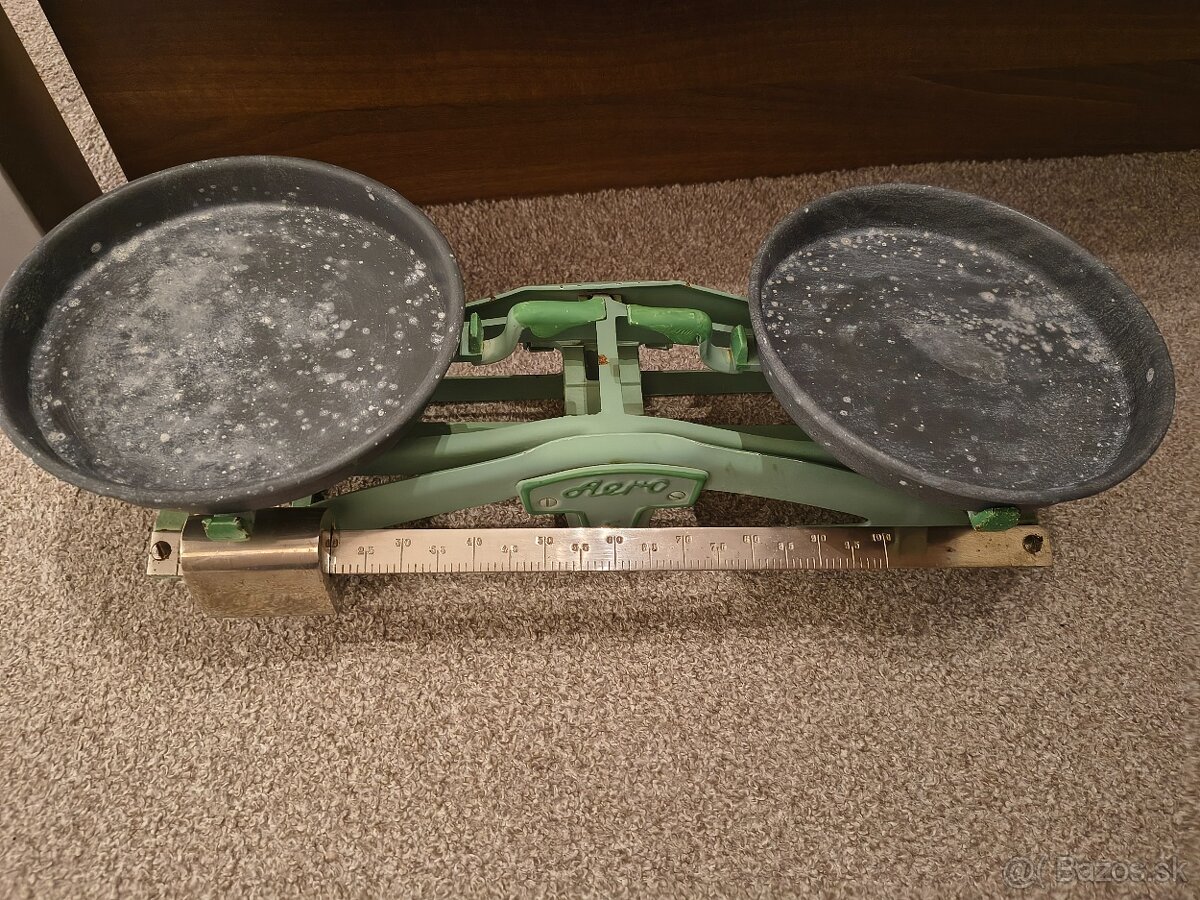 Starozitna kuchynska vaha Aero - 2