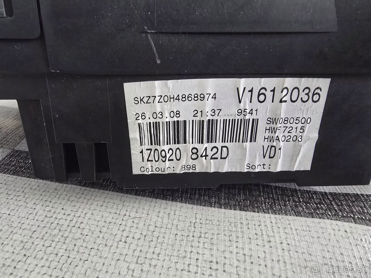 Palubovka skoda octavia 2 - 2