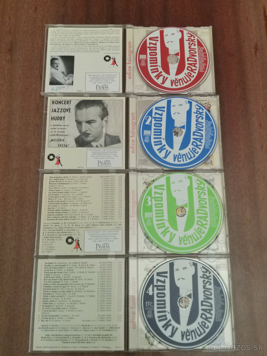 set CD R.A. Dvorský Vzpomínky - 2