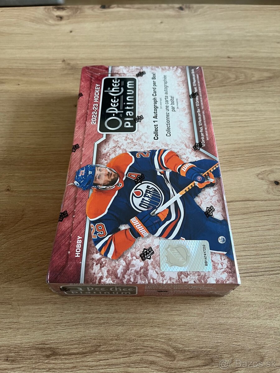 Upper Deck Platinum Hockey Hobby Box 2022/2023 - 2