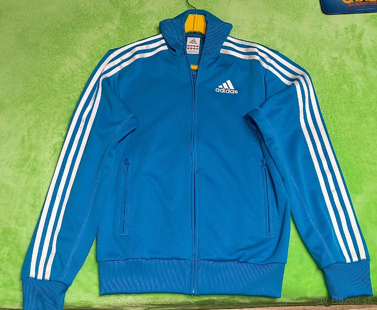 Predám ADIDAS mikinu modrú - 2