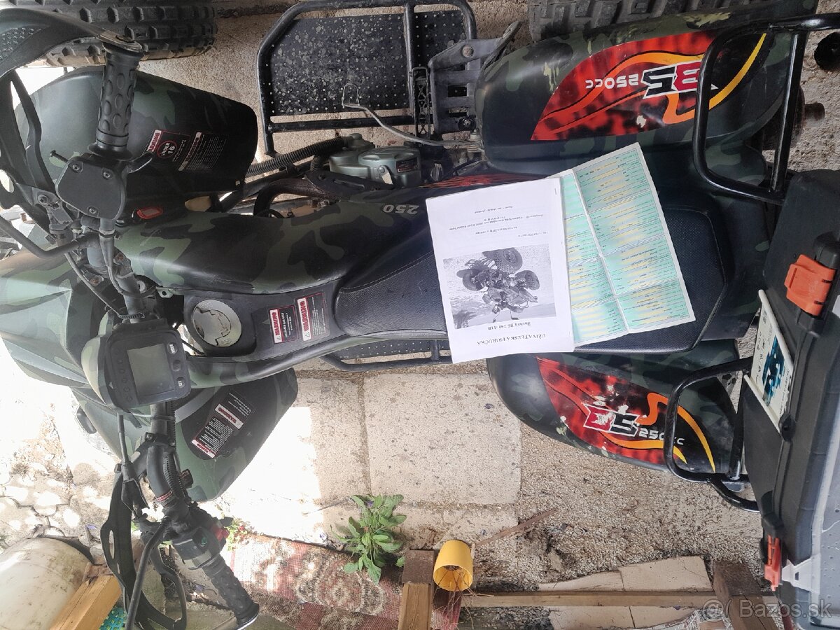 Štvorkolka Bashan BS250S - 11B