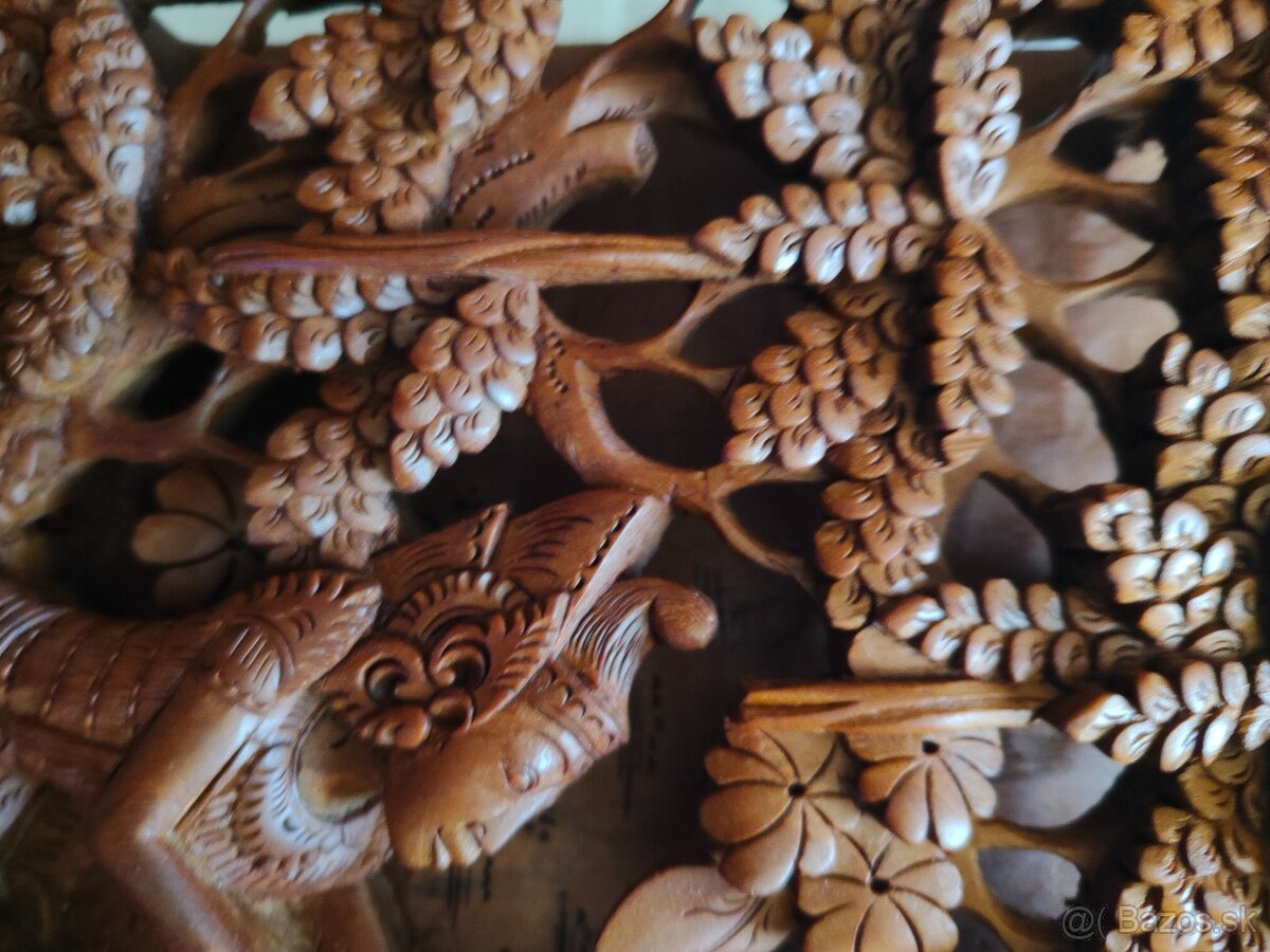 3D drevený panel Bali - 2