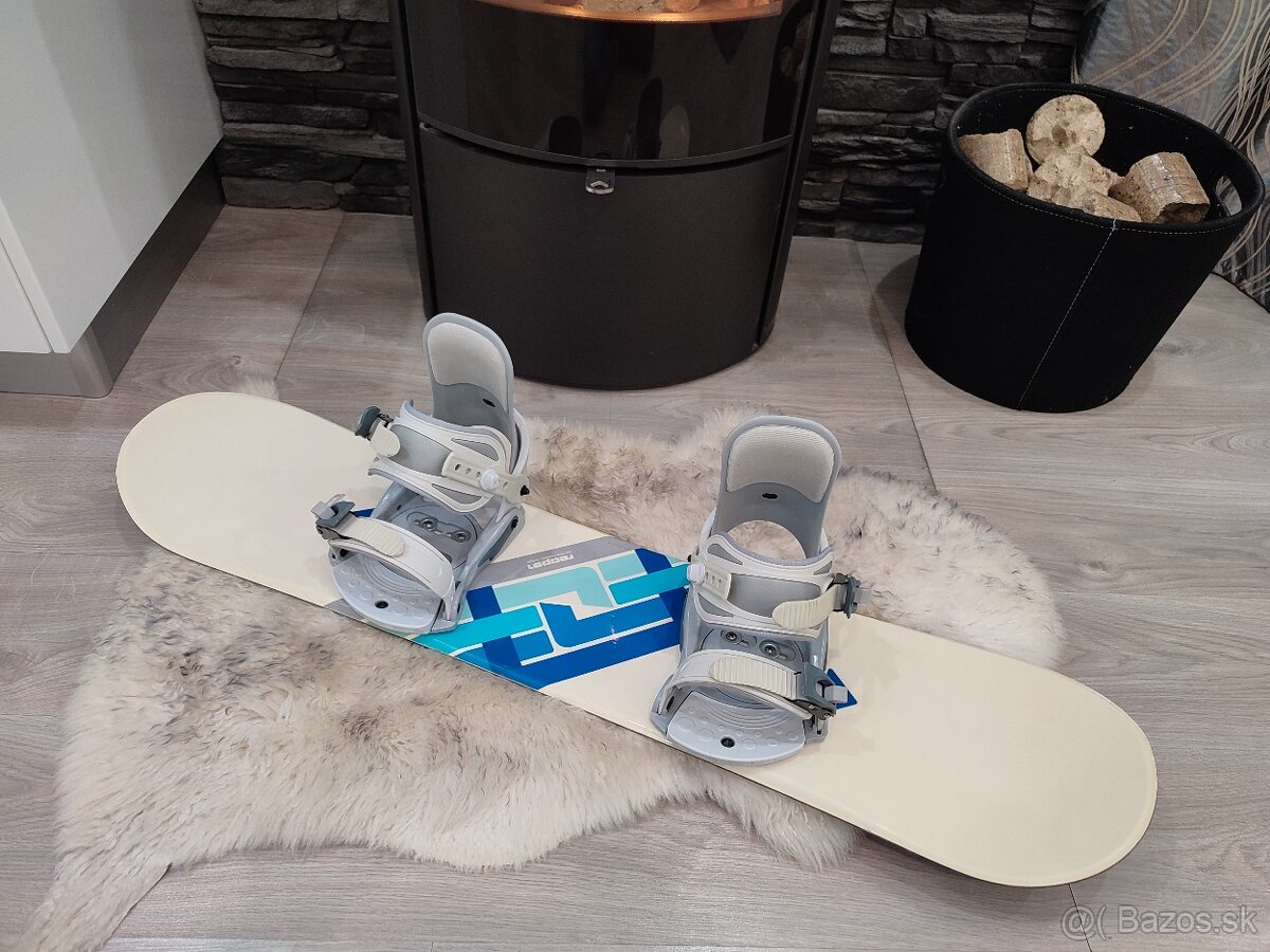 Snowboard 110 cm s viazaním - 2