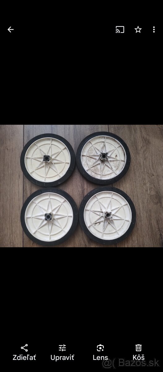 Kolieska na retro kočík - 2