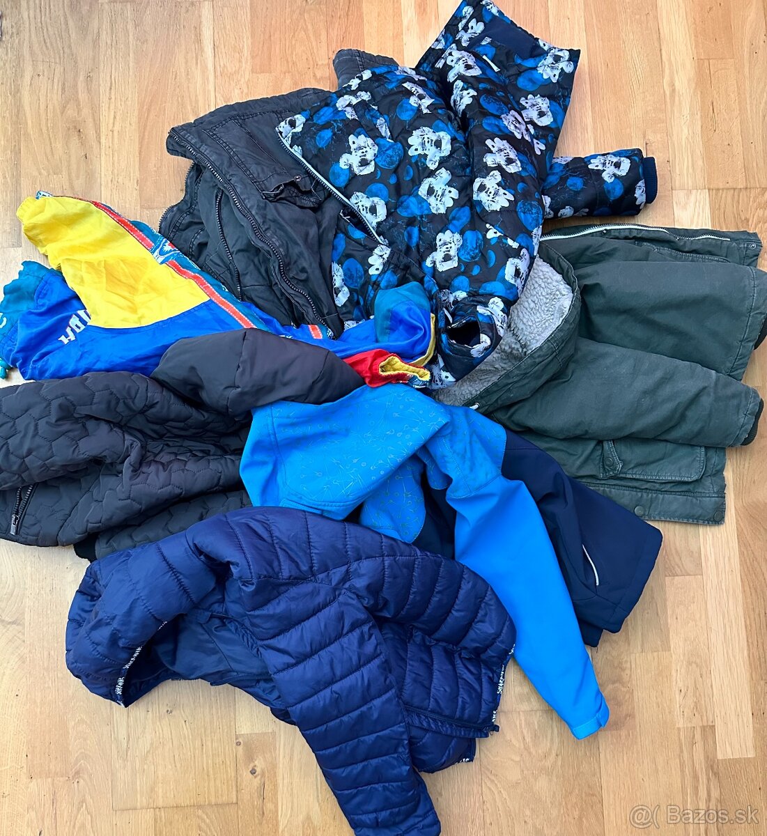 Vesty, bundy: prechodne, zimne. Oteplovacky, overaly - 2