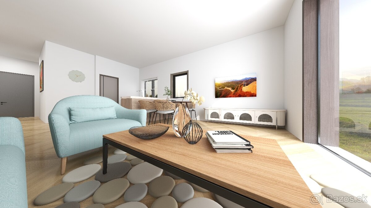 NA PREDAJ – NOVOSTAVBA 4 izbový RD v obci Ruskov - 2