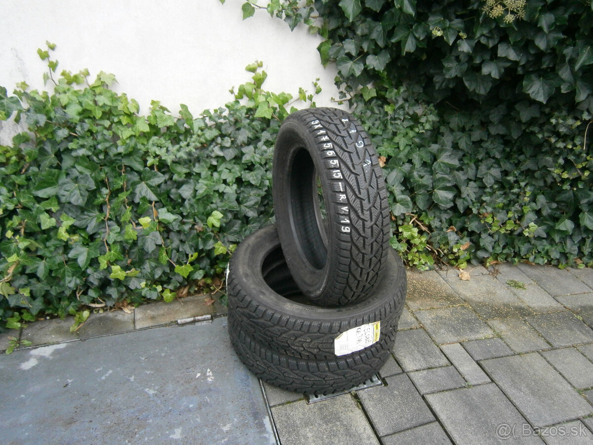 Predám 2x zimné ako nové pneu RIKEN 175/65 R15 84T + 1ks GRÁ - 2