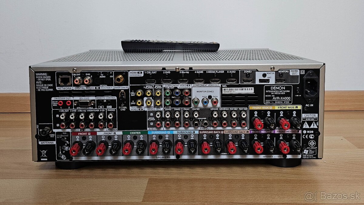Denon AVR-X4000 / AirPlay Spotify internetove radia USB .. - 2