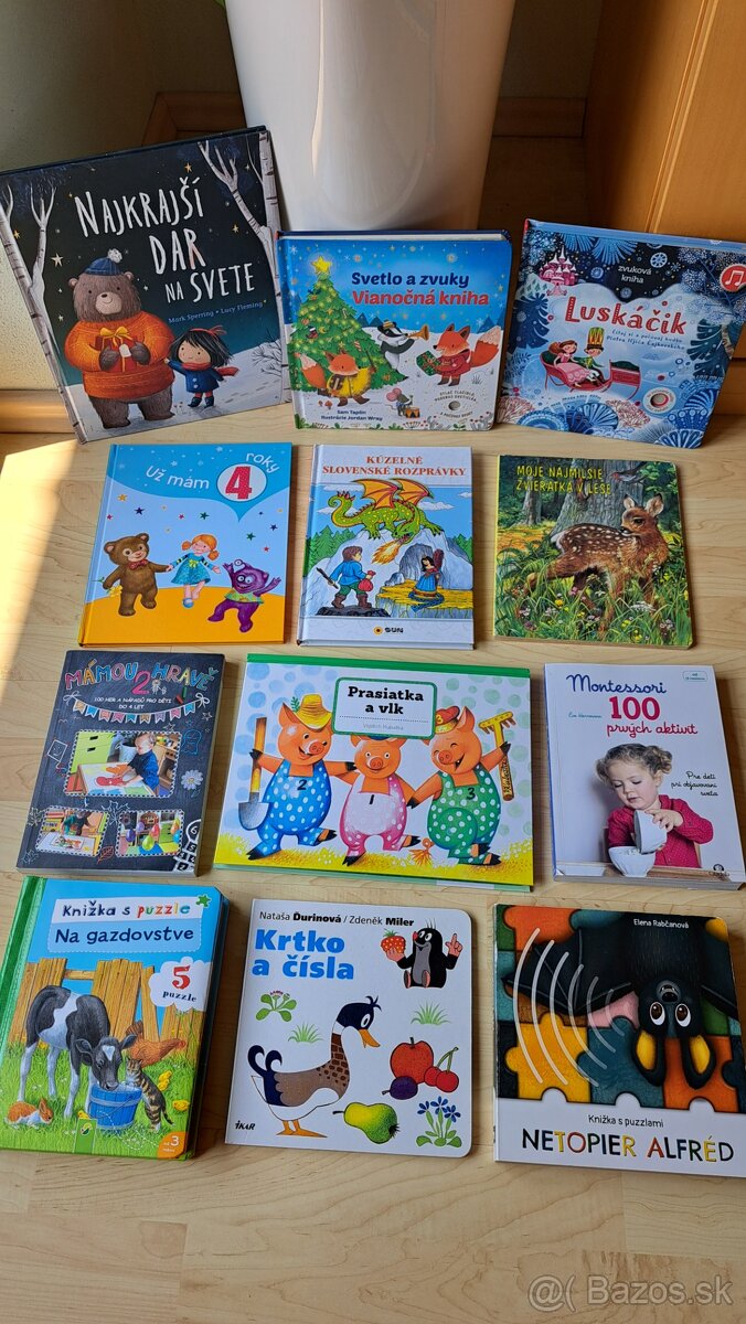 Vianocne knihy- detske knihy od 2r - 2