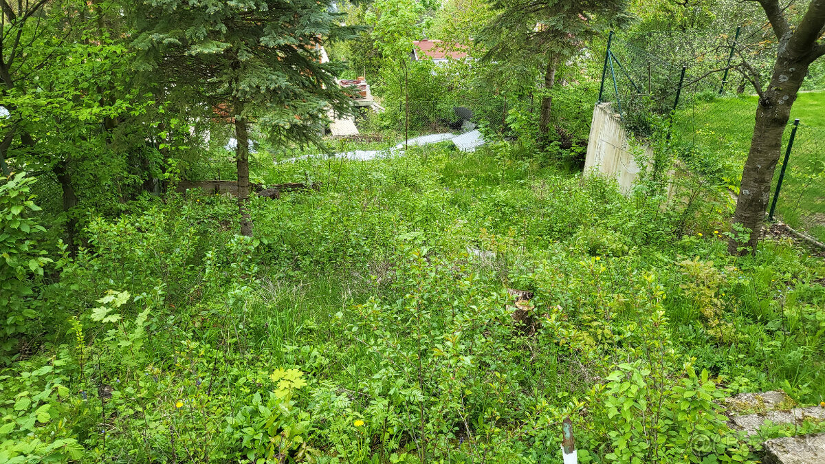 Záhrada s chatkou v Dúbravke Plocha 423 m² - 2