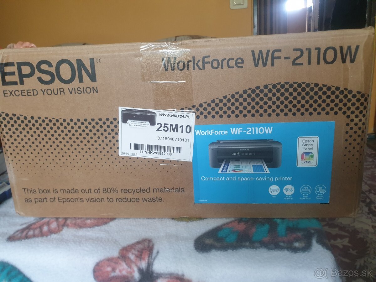 Wifi tlačiareň WorkForce WF-2110W - 2