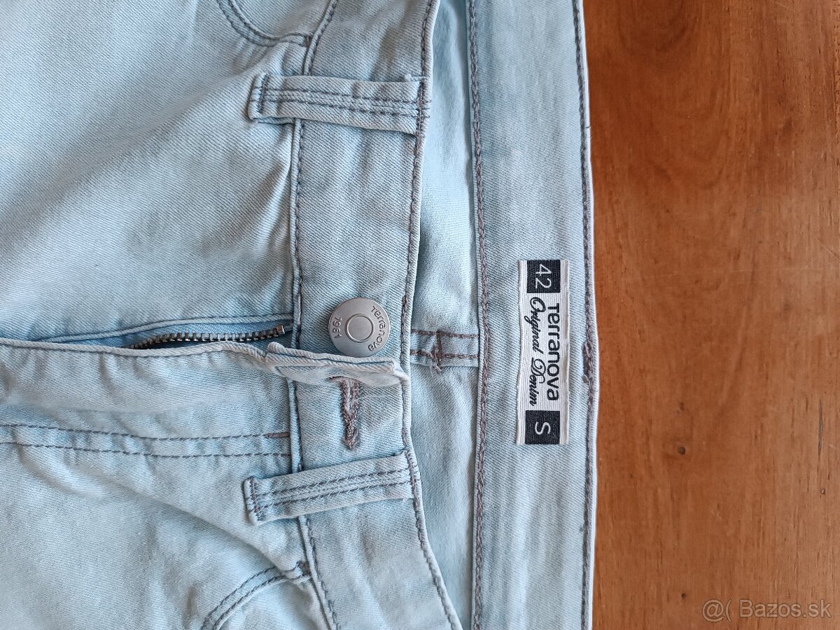 Elastické rifle dámske - 2