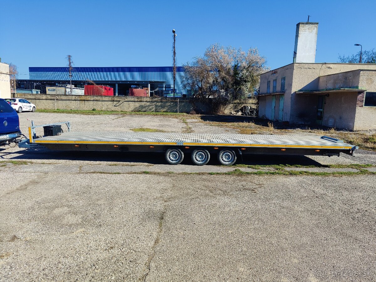 Prívesný vozík - trojnápravové plato - 2