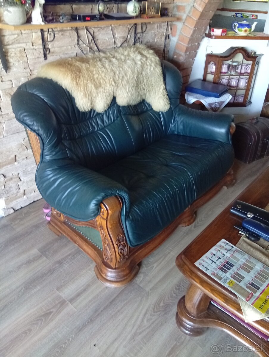 Kožená sedacia súprava 3+2 - 2