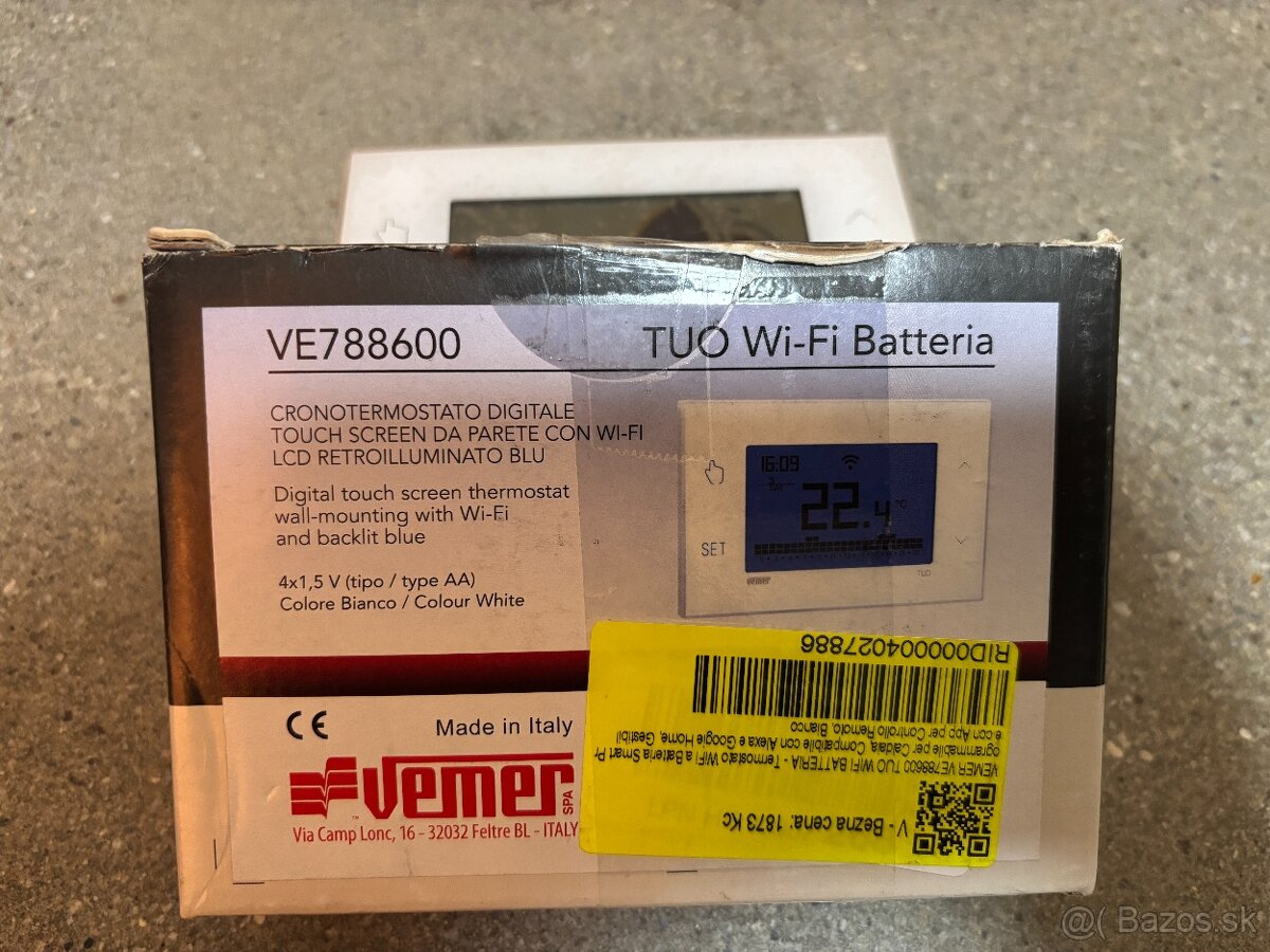 Digitálny termostat Wi-Fi Vemer - 2