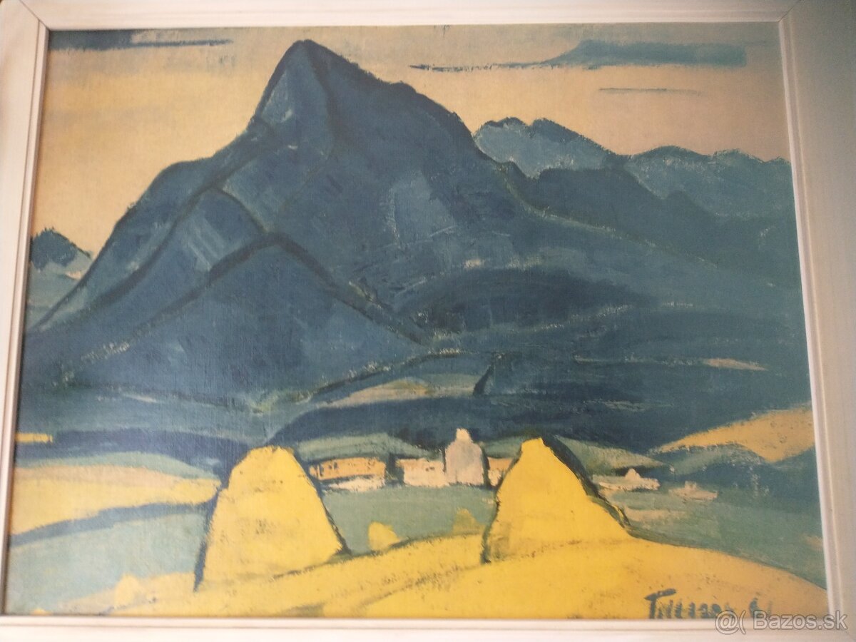 stary obraz Turcer - 2