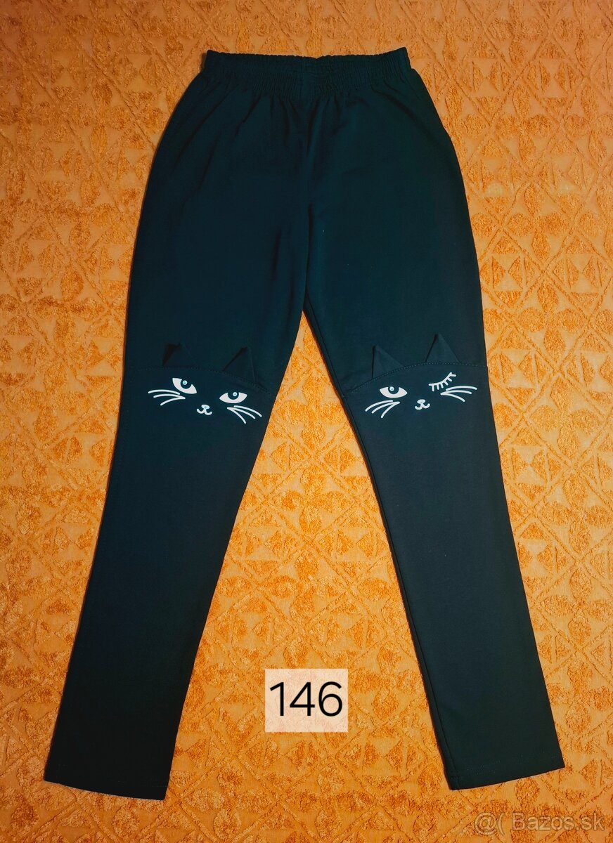 Dievčenská mikina na zips 146 - 2